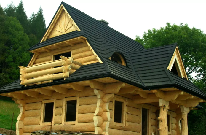Стильный сруб: современный деревянный дом в Подмосковье